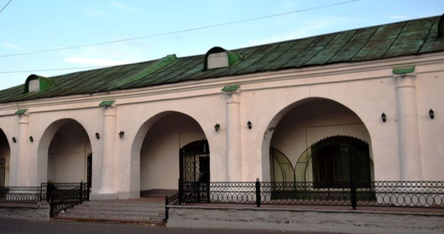 Торговые ряды.