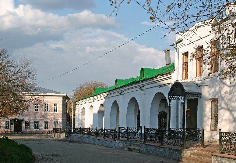 Торговые ряды.