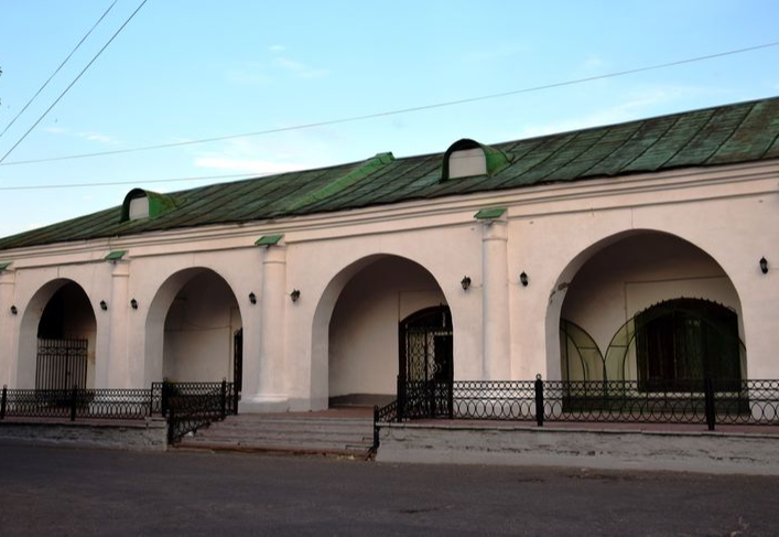 Торговые ряды.