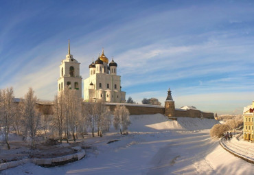 Новый год в Пскове. Санкт-Петербург – Сорокино – Псков – Изборск – Печоры.