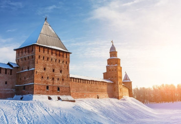 Новый год в Великом Новгороде. Санкт-Петербург - Старая Русса.