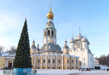 Новый год в Вологде: зимние кружева Русского Севера. Санкт-Петербург – Тихвин – Устюжна – Вологда – Кириллов – Сугорье – Сизьма.