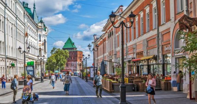 Большая Покровская улица — Главный пешеходный променад Нижнего