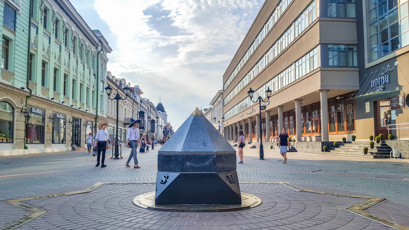 Центральный нулевой меридиан Казани