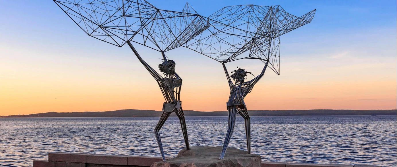 Скульптура «Рыбаки»