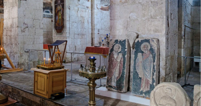 Собор Георгия Победоносца в Юрьевом монастыре