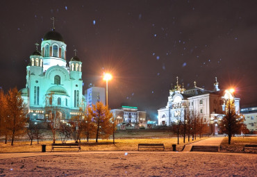 Новый год в Екатеринбурге.