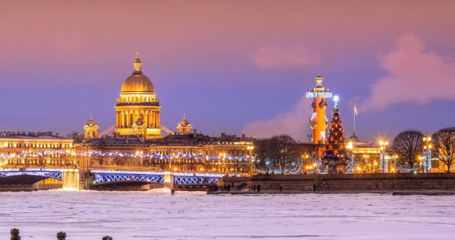 Новый год на невских берегах, 4 дня. Санкт-Петербург - Пушкин.