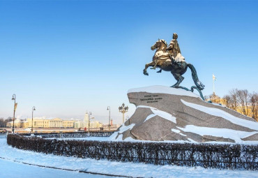 Новогодний Петербург + Новый год в Пушкинских Горах. Псков - Изборск.