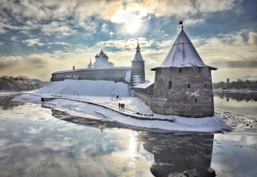 Новый год в Пскове. Псков – Изборск – Печоры – Пушкинские Горы.