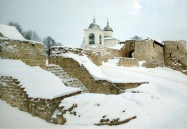 Новый год в Пскове. Псков – Изборск – Печоры – Пушкинские Горы.