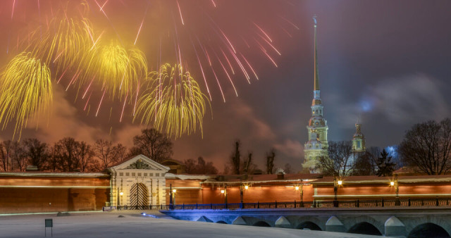 Новогодняя прогулка. Санкт-Петербург - Пушкин.