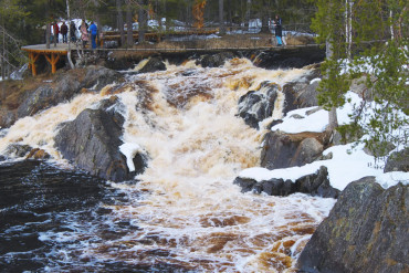 Сила природы Карелии 3. Рускеала и водопады