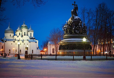 Новый год в Великом Новгороде. Санкт-Петербург - Старая Русса.