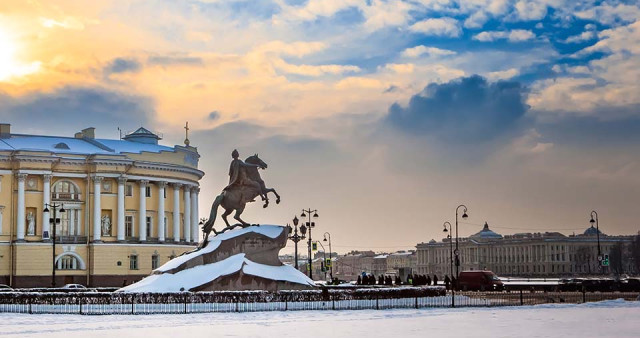 Новогодний Санкт-Петербург из Екатеринбурга. Пушкин.