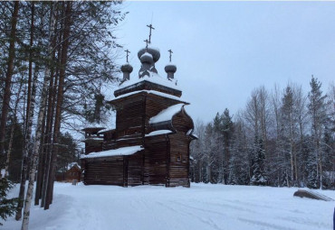 Узоры северной зимы. Архангельск - Голубино.