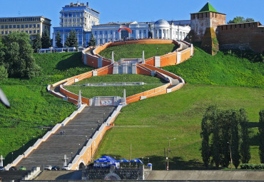 Нижегородская открытка. Нижний Новгород - Гороховец - Городец.