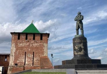 Нижегородская открытка. Нижний Новгород - Гороховец - Городец.