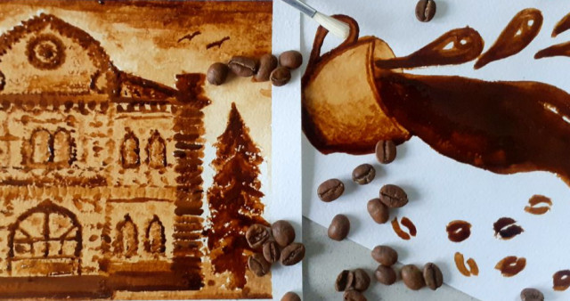 КОФЕЙНАЯ ЖИВОПИСЬ