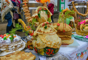 Широкая масленица в деревне Мандроги. Санкт-Петербург.